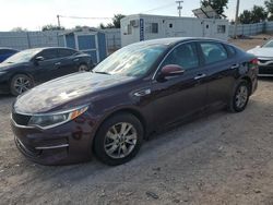 Salvage cars for sale at Oklahoma City, OK auction: 2016 KIA Optima LX