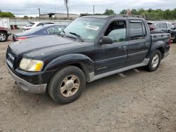 Ford salvage cars for sale: 2001 Ford Explorer Sport Trac