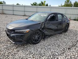 Salvage cars for sale at Wayland, MI auction: 2024 Honda Civic Sport