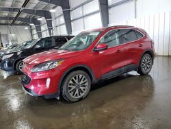 Ford Vehiculos salvage en venta: 2020 Ford Escape Titanium