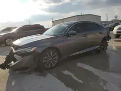 Salvage cars for sale at Haslet, TX auction: 2022 Honda Accord EXL