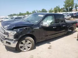 Salvage cars for sale at Bridgeton, MO auction: 2018 Ford F150 Supercrew