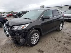 Salvage cars for sale at Kansas City, KS auction: 2016 Honda CR-V EX