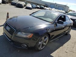 Salvage cars for sale at Martinez, CA auction: 2009 Audi A5 Quattro