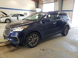 Salvage cars for sale at Sandston, VA auction: 2017 Hyundai Santa FE SE