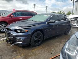 Salvage cars for sale at Dyer, IN auction: 2017 Chevrolet Malibu LS