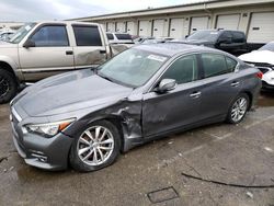 Salvage cars for sale at Louisville, KY auction: 2017 Infiniti Q50 Premium