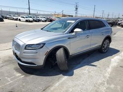 Lincoln Vehiculos salvage en venta: 2021 Lincoln Nautilus Reserve