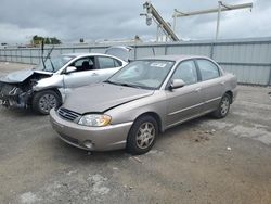 Salvage cars for sale at Kansas City, KS auction: 2003 KIA Spectra Base