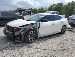 Salvage cars for sale at Houston, TX auction: 2017 Nissan Maxima 3.5S