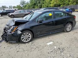 Toyota salvage cars for sale: 2024 Toyota Corolla LE