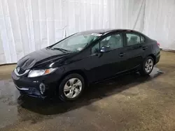 Salvage cars for sale at Windsor, NJ auction: 2013 Honda Civic LX