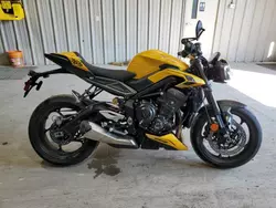 Triumph salvage cars for sale: 2024 Triumph Street Triple 765 RS