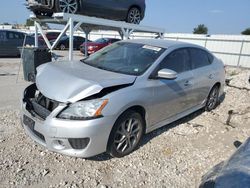 Nissan Sentra Vehiculos salvage en venta: 2015 Nissan Sentra S