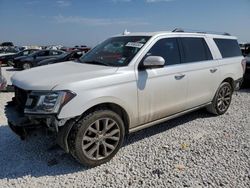 Salvage cars for sale at Taylor, TX auction: 2018 Ford Expedition Max Limited