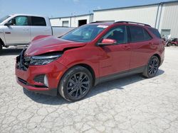 Chevrolet Equinox salvage cars for sale: 2024 Chevrolet Equinox RS