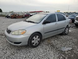 Salvage cars for sale at auction: 2007 Toyota Corolla CE