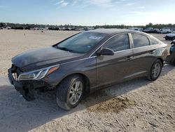 Salvage cars for sale at Houston, TX auction: 2016 Hyundai Sonata SE