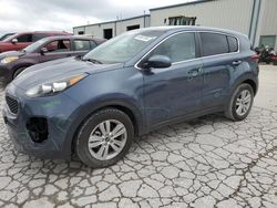 Salvage cars for sale at Kansas City, KS auction: 2018 KIA Sportage LX