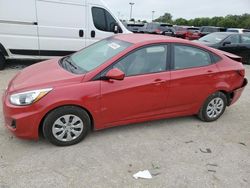 Salvage cars for sale from Copart Indianapolis, IN: 2017 Hyundai Accent SE