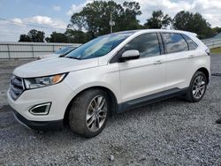 Ford salvage cars for sale: 2017 Ford Edge Titanium