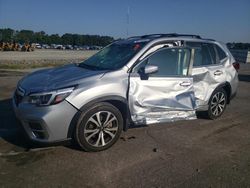 Salvage cars for sale at Dunn, NC auction: 2021 Subaru Forester Limited