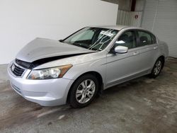 Salvage cars for sale at Savannah, GA auction: 2009 Honda Accord LXP