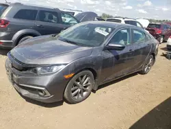 Salvage cars for sale at Elgin, IL auction: 2019 Honda Civic EX