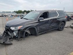 Salvage cars for sale at Pennsburg, PA auction: 2021 Chevrolet Traverse LS