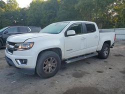 Chevrolet salvage cars for sale: 2016 Chevrolet Colorado LT