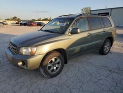 Toyota Highlander Limited salvage cars for sale: 2005 Toyota Highlander Limited