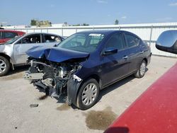 Salvage cars for sale at Kansas City, KS auction: 2019 Nissan Versa S