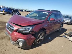 Subaru Vehiculos salvage en venta: 2019 Subaru Outback 3.6R Limited