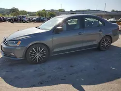 Volkswagen salvage cars for sale: 2016 Volkswagen Jetta Sport