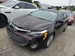 Toyota Avalon Hybrid salvage cars for sale: 2015 Toyota Avalon Hybrid