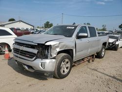 Chevrolet Silverado k1500 lt salvage cars for sale: 2017 Chevrolet Silverado K1500 LT