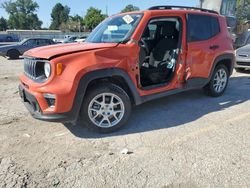 Salvage cars for sale at Wichita, KS auction: 2021 Jeep Renegade Sport