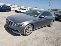 Salvage cars for sale at Temple, TX auction: 2017 Mercedes-Benz E 300 4matic