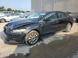 Salvage cars for sale at Lawrenceburg, KY auction: 2016 Ford Fusion S