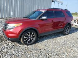 Salvage cars for sale at Tifton, GA auction: 2015 Ford Explorer XLT