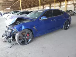 Salvage cars for sale at Phoenix, AZ auction: 2019 Genesis G70 Prestige