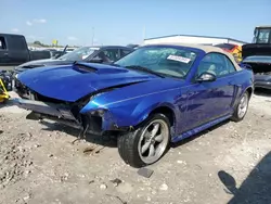 Ford salvage cars for sale: 2002 Ford Mustang GT