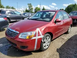 Salvage cars for sale at Lansing, MI auction: 2008 KIA Spectra EX