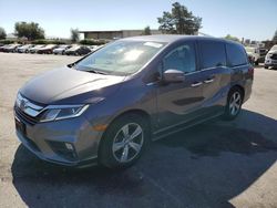 Salvage cars for sale at San Martin, CA auction: 2019 Honda Odyssey EXL