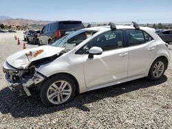 Salvage cars for sale at Mentone, CA auction: 2021 Toyota Corolla SE