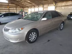 Toyota Camry le Vehiculos salvage en venta: 2005 Toyota Camry LE