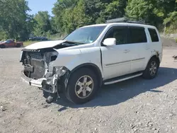 Salvage cars for sale at Marlboro, NY auction: 2011 Honda Pilot Touring