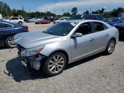 Chevrolet salvage cars for sale: 2013 Chevrolet Malibu LTZ