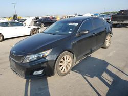 Salvage cars for sale at Wilmer, TX auction: 2015 KIA Optima EX