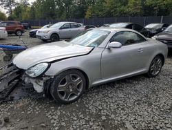 Salvage cars for sale at Waldorf, MD auction: 2005 Lexus SC 430